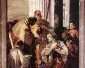 乔瓦尼 巴蒂斯塔 提埃波罗 : Last Communion of St Lucy